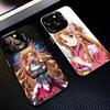 Sword Art Online A-Asuna Y-Yuuki-es Phone Case For iPhone 17,16,15,14,13,12,11 Plus,Pro,Colorful Silver Phone Case Funda Cover