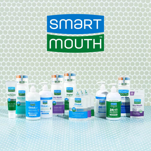 Smart Mouth Whitening Toothpaste with Fluoride Clean Mint 6 Oz (Pack of 2)