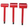 6pcs Red Door Hinge Adjustment Tool Multi-Functional Hinge Gap Adjustment Wrench  Home Repair