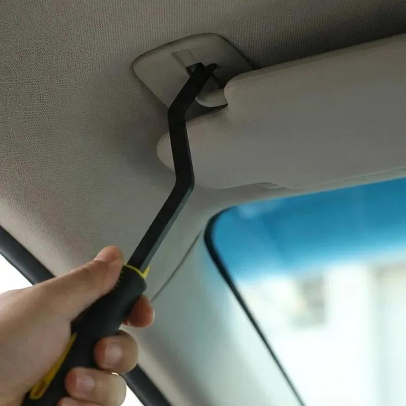 Roof Canopy Handles for Comfortable Anti Slip Vehicle Handles Sun Visor Professional Disassembly Handle Disassembly Tool