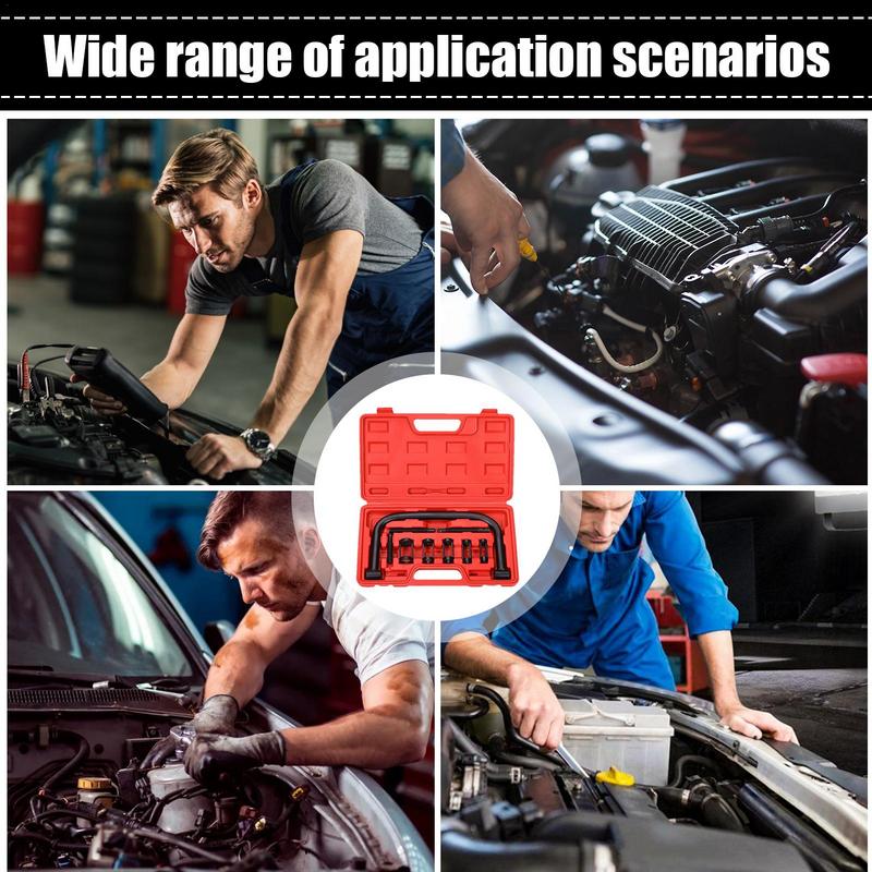 Valve Spring Compressor Tool Valve Spring Compressor Kit Valve Spring Remover Auto Compression Clamp Tool Kit Steady Rustproof