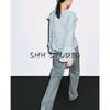 MD Autumn New Women clothes French style Romantic Design Fungus Frill Long sleeve Shirts Top 5181400