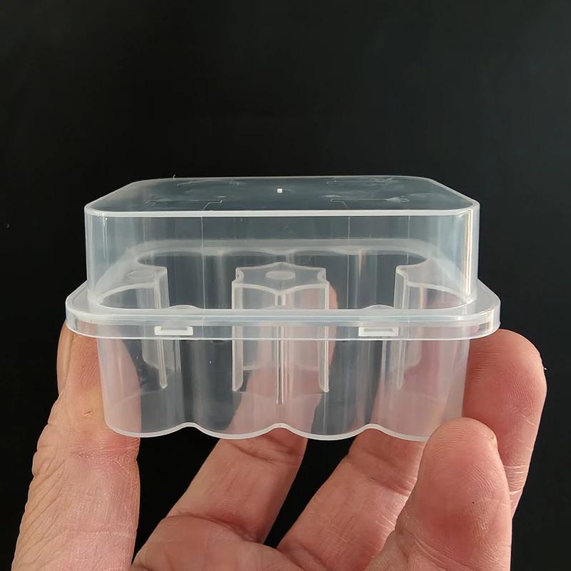 Przezroczyste Składane Pudełko na Fiolkę 3ML Etui do Przechowywania Mikropiłek do Zarządzania Próbkami Laboratoryjnymi do Użytku w Lodówce/Zamrażarce