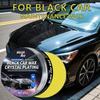 Black Automotive Wax - Polished, Waterproof, Protective Wax for Paint, Metal and Plastic Surfaces - Easy To Apply Liquid Wax
