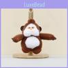 King Cute Kong Keychain Cartoon Stuffed Monkey Plush Toy Perfect Keyring Doll