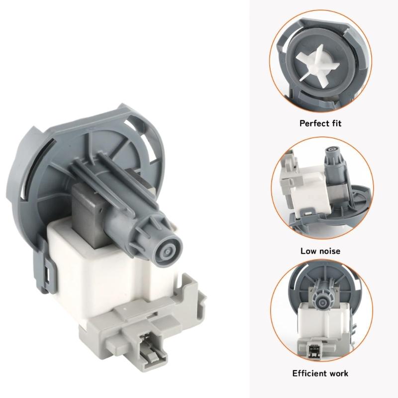 Drain Pump Accessory High Efficiency Pump Repair Efficient Water Drainage Washer Drain Pump for Simple Maintenance