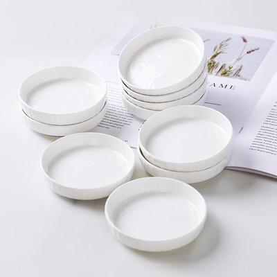 Haoya Jingdezhen Keramik-Dip-Schalen im nordischen Stil unter Glasur, 4 Zoll, 10er-Set