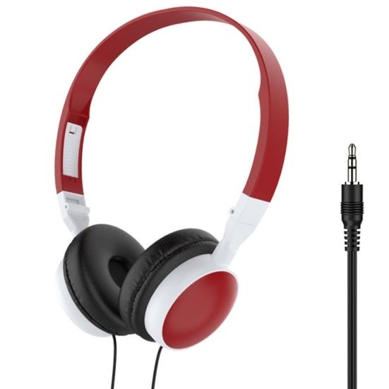 Kabelová skládací 3,5mm HiFi Audio Bass Headset Herní sluchátka pro telefon/tablet