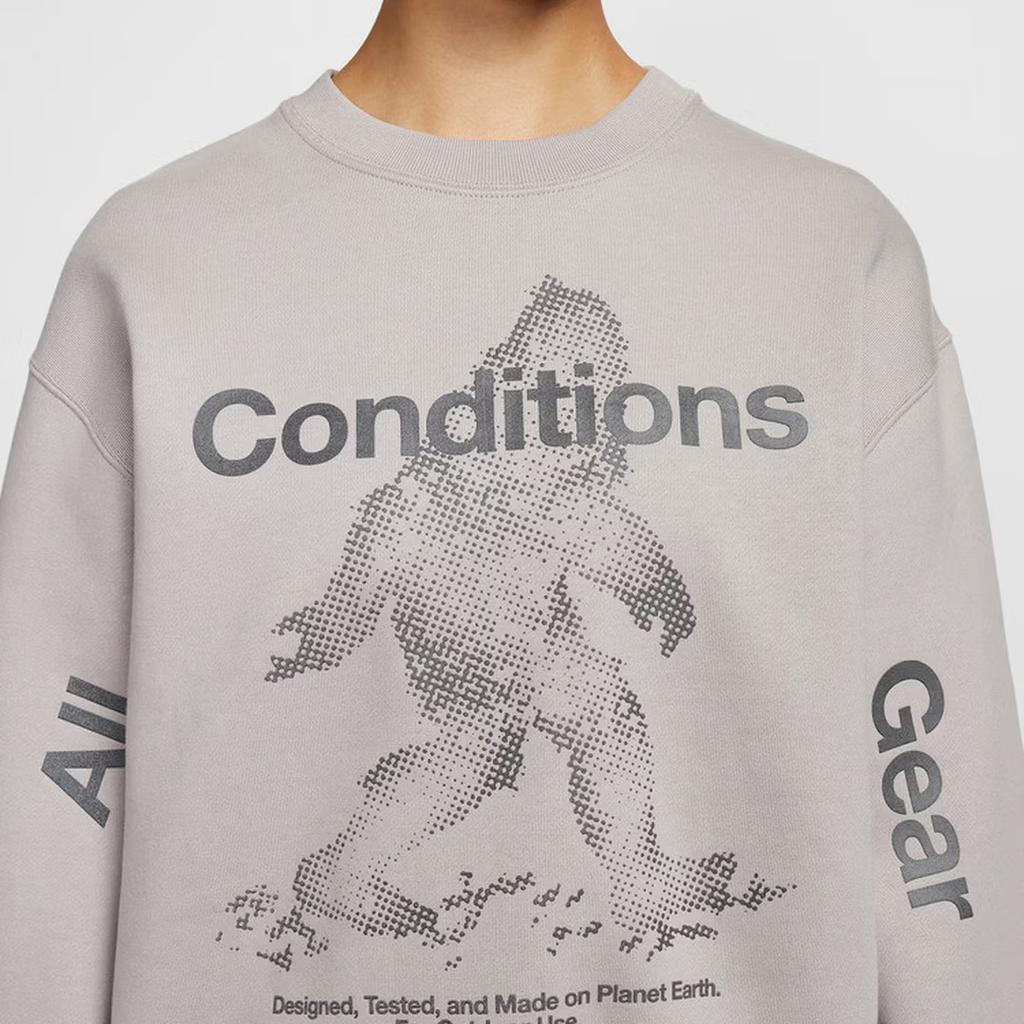 Nike ACG Serie Tuff Fleece Rundhals-Sweatshirt Damen Oberteile IO9404-009