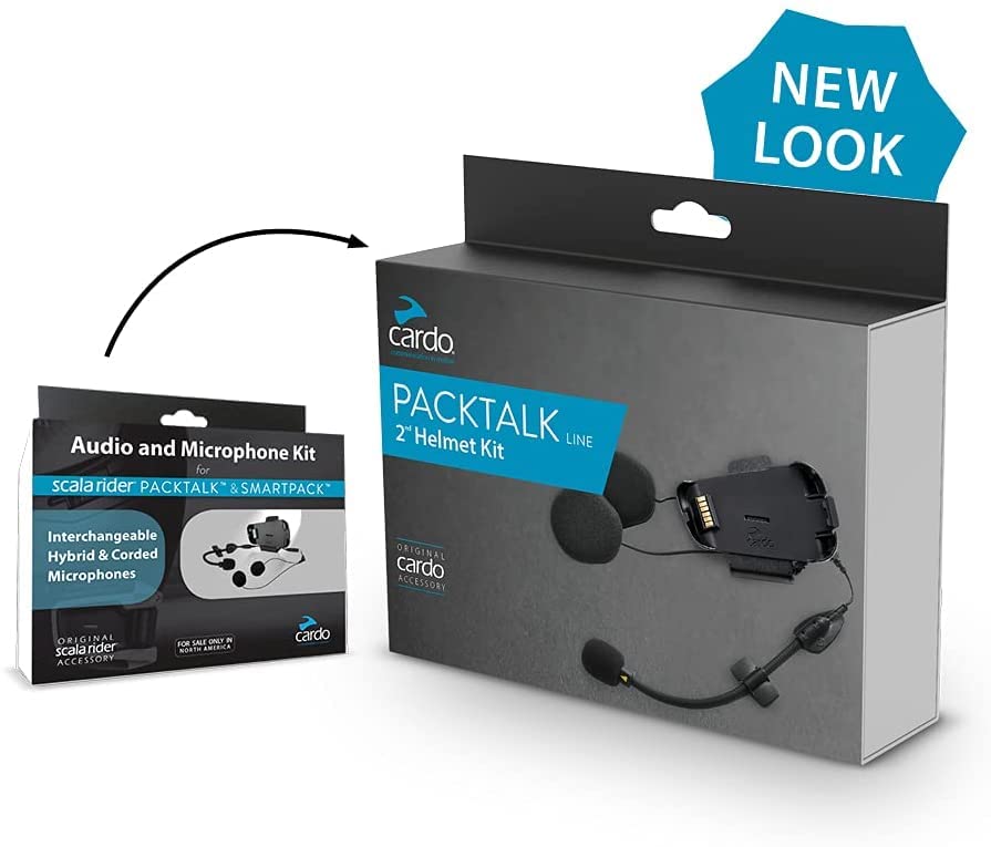 CARDO SRAK0033 PACKTALK Audio & Microphone Kit