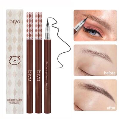 3/1 Pcs Matita per tatuaggio per sopracciglia liquida 0.01MM Testa ultra sottile Penna per sopracciglia impermeabile a prova di sudore Facile da colorare Trucco cosmetico per occhi