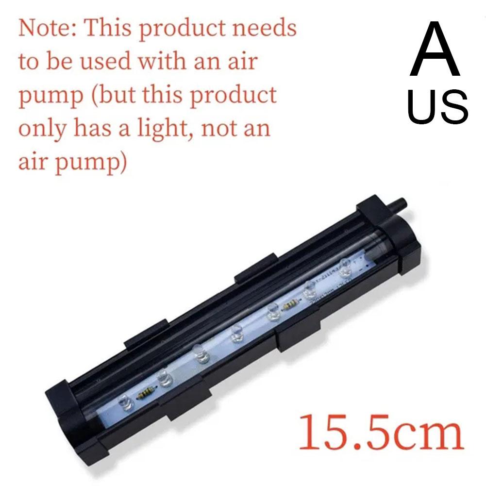 Светодиодная лампа для аквариума, цветной свет, меняющий цвет, пузырьковая лампа, светодиодный погружной свет, свет для аквариума, погружной свет для аквариума