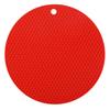 Silicone Honeycomb Round Pot Pad Thermal Insulation Mat Easy To Clean Anti-Slip Design Food-Grade Counter Hot Pad
