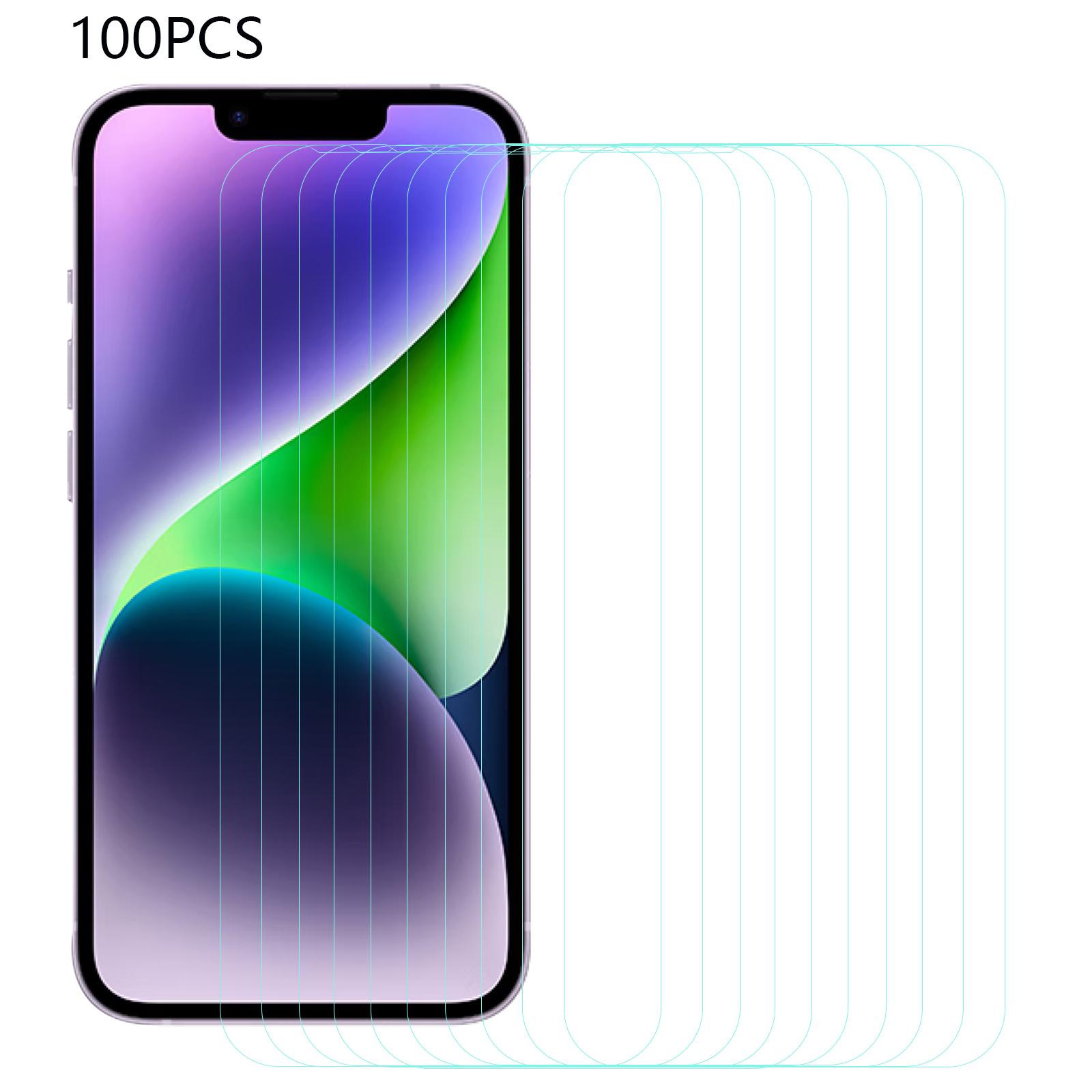 

Bulk Purchasing 100Pcs Tempered Glass Film for iPhone 16e/13/14/13/13 Pro HD Clear Cell Phone Screen Protector with Arc Edge Design Type A
