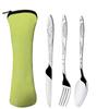 Zipper Tableware Bag with Storage Bag Cutlery Bag Portable Tableware Set  Home/Camping
