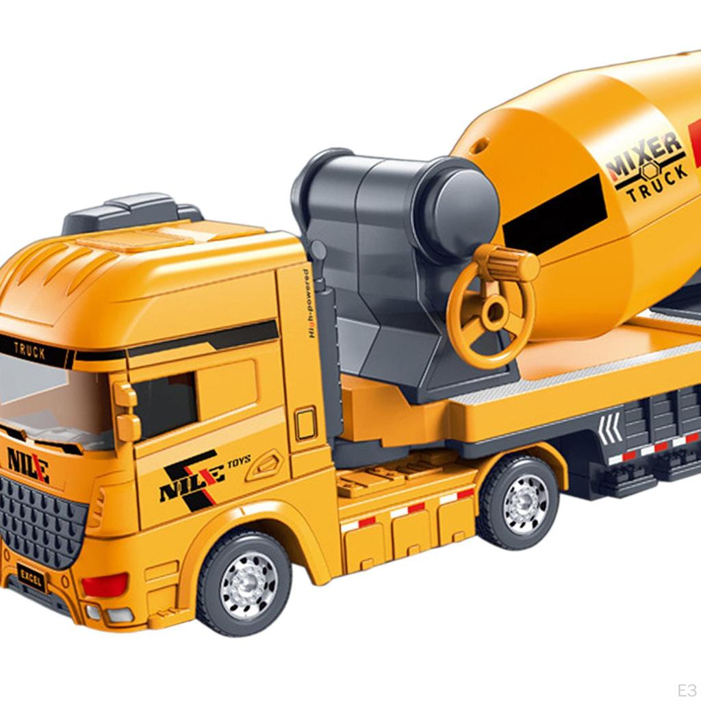 Construction Truck Model for Kids' Creative Play