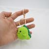 Handmade Crochet Dinosaur Keychain Pendant Wool Yarn Knitted Animal Crafts Crochet Toys Christmas Gifts Home Room Decoration