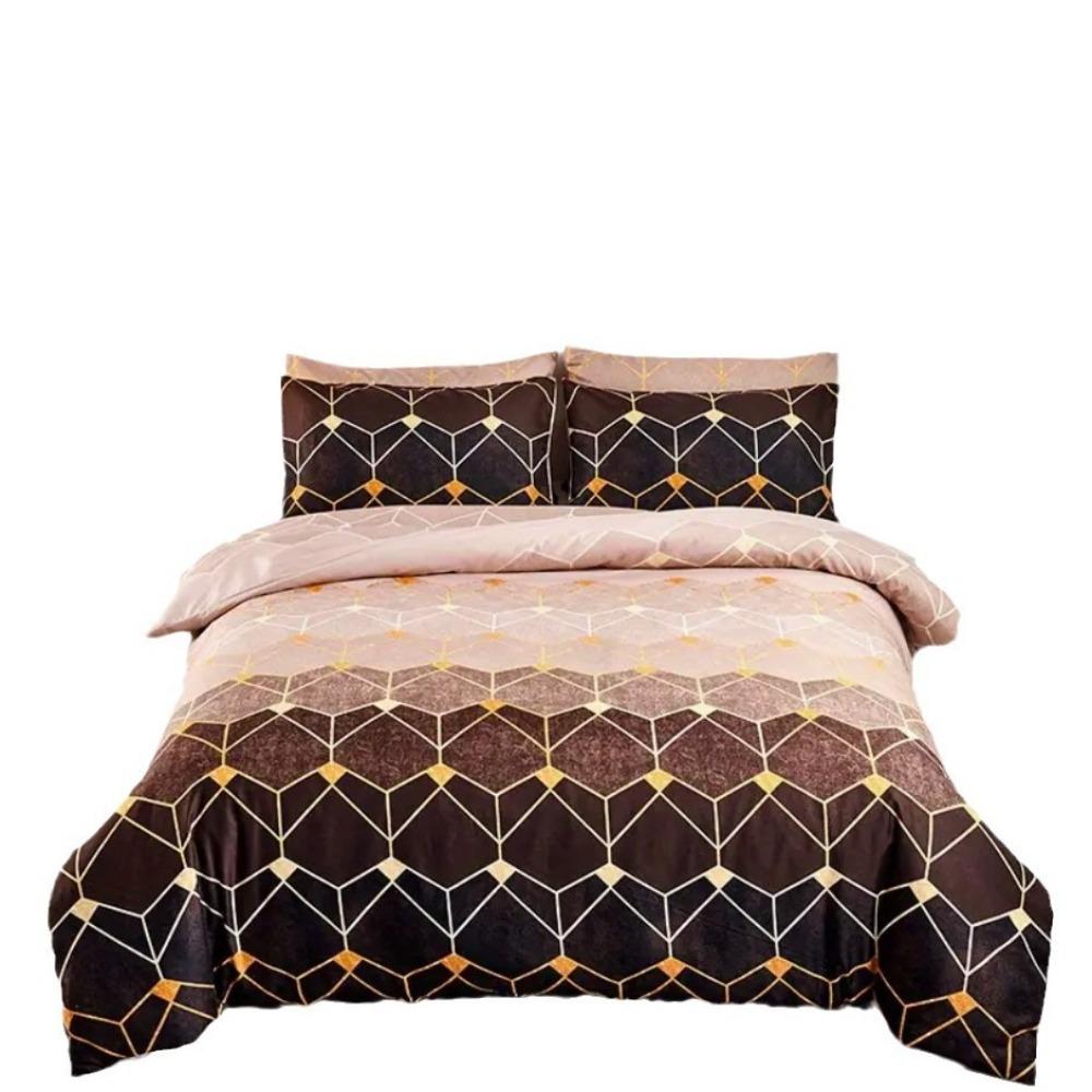 Imprimare tehnologică de modă, imprimare digitală 3D, lenjerie de pat, huse de plapapă, fețe de pernă, seturi din trei piese