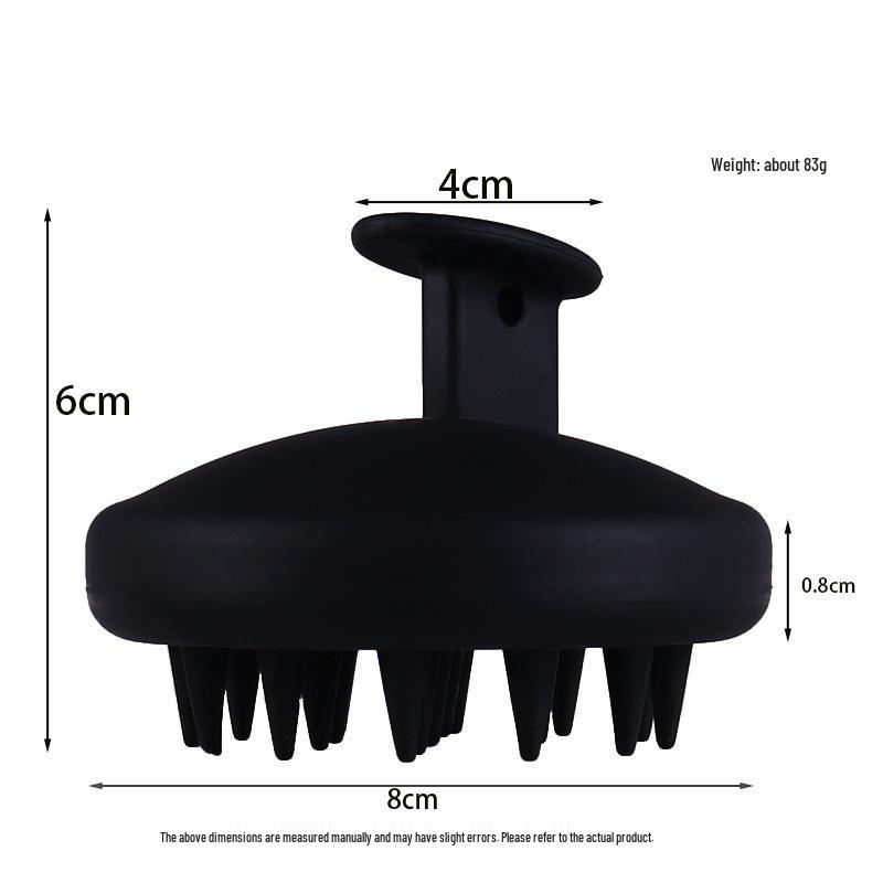 Silicone Scalp Massage & Shampoo Brush for Hair Styling and Cleaning
