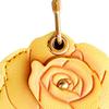 Rose Keychain PU Leather Rose Fashion Purse Accessories Backpack Floral Pendants For Cell Phone Wallet Backpack Tote