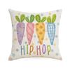 Pillowcase Springtime Rabbit Pattern Cushion Cover Pillow Sleeve For Easter Party Decoration And Children Room