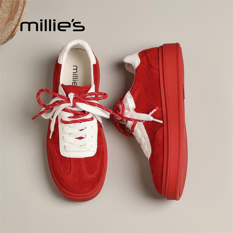 Millies Women s Lightweight Fashion Board Shoes EU 38 красный