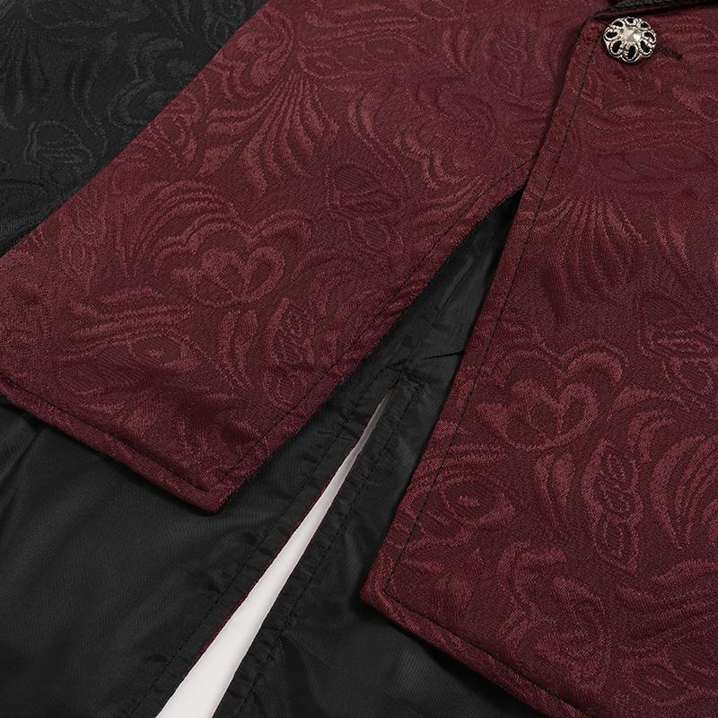 Men Casual Vest Halloween Jacket Costume Sleeveless Lapel Gentleman Party