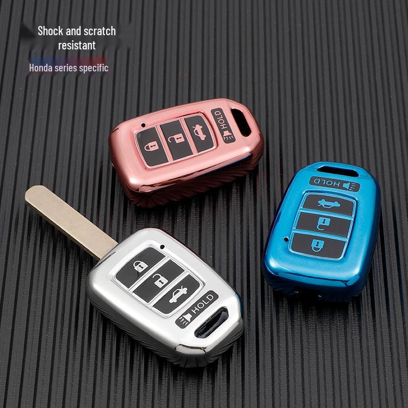 Honda Fit, XRV, Vezel, Greiz, Crider, City Car Key Case – GK5 Straight Shell with Buckle