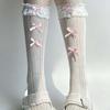 Lolita Socks With Lace Bows For Women Summer Fashion Cotton Blend