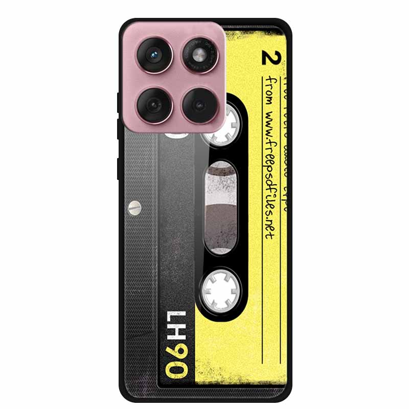 For Motorola Edge 60 60s 5G Case Hard Back Cover Tempered Glass Case For Motorola Edge 60 Fusion Phone Case Soft TPU Bumper Para
