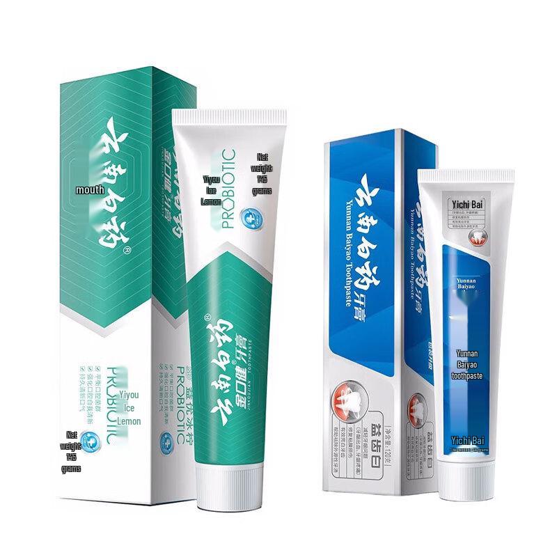 

Yunnan Baiyao Gum Care Whitening Toothpaste Duo Pack