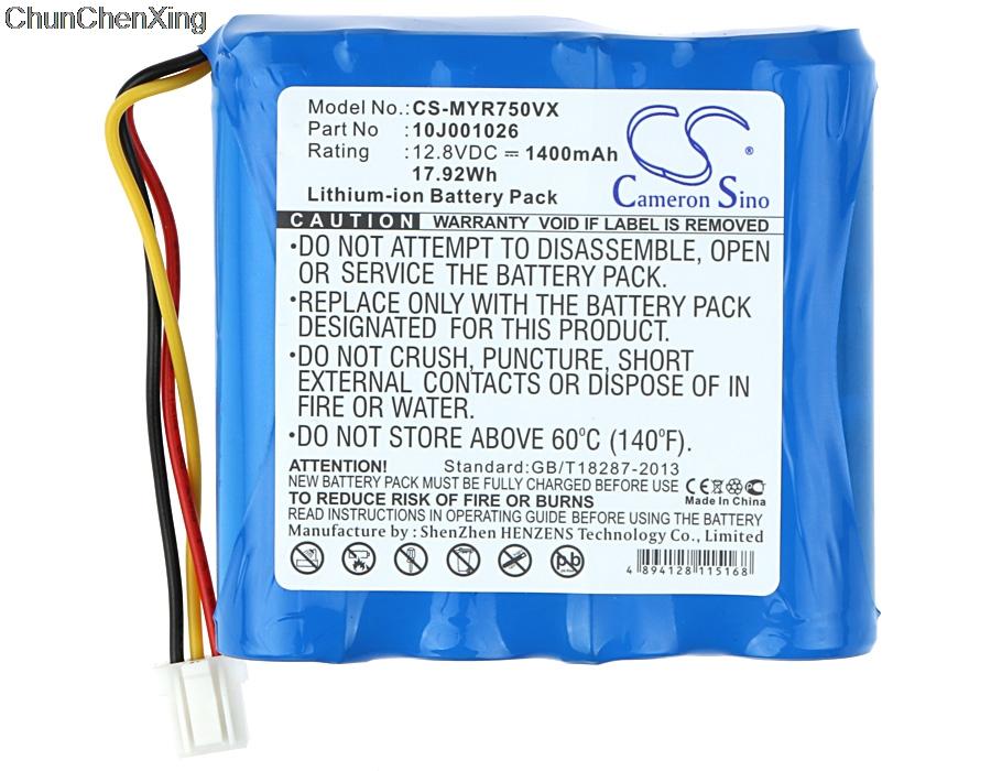 

Вакуумный аккумулятор Cameron Sino 1400 мАч для Moneual RYDIS R750, Rydis Cleanbot R750