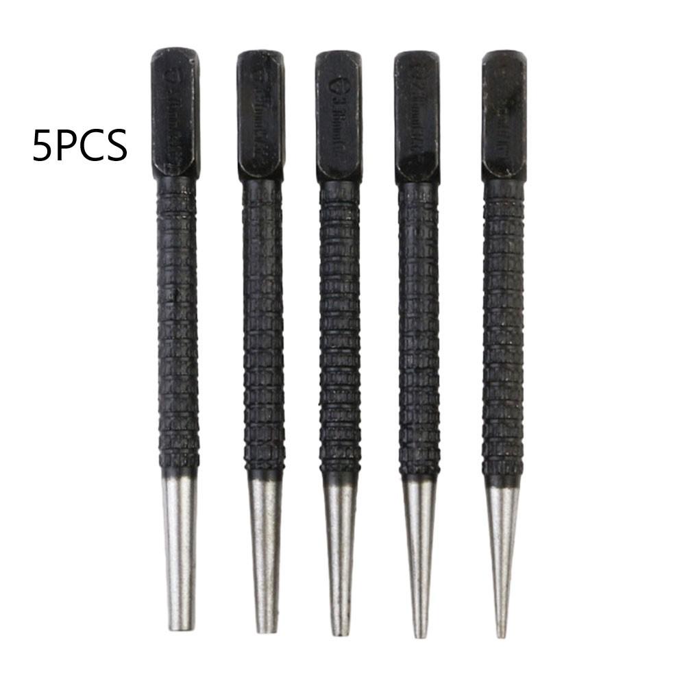 5pcs Nail Punch Door Pin Removal Hammerless Nail Center