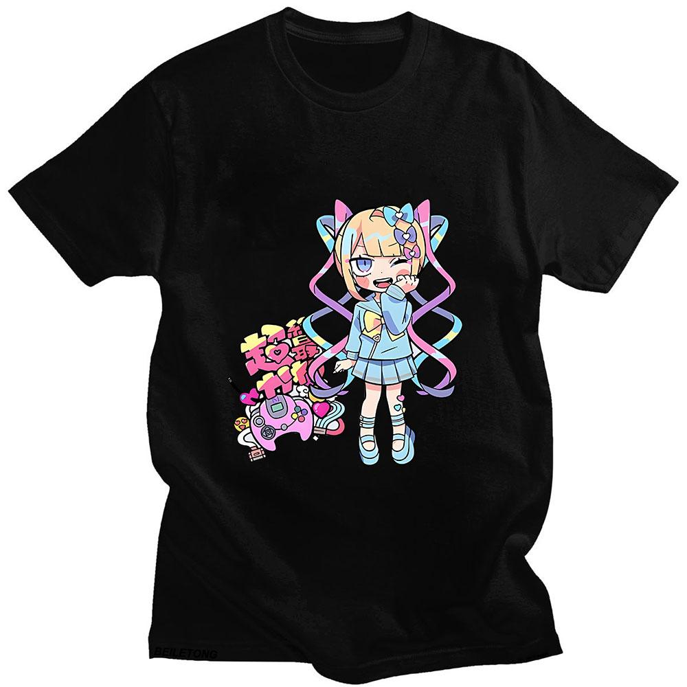 

Футболки NEEDY GIRL OVERDOSE 100% Хлопковая Футболка Женская Одежда Каваи Аниме Графические Футболки Летние Популярные Футболки Короткий Рукав 4XL