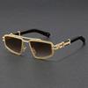 European American Retro Classic Sunglasses Men High End Punk Street Style Vintage Fashion Eyewear