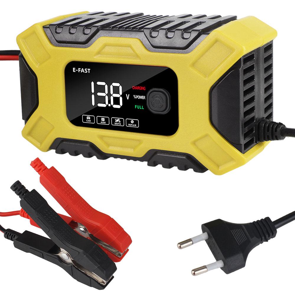 

100 В/240 В вход 96 Вт EU Plug автомобильные зарядные устройства для аккумуляторов 12 В 6 А для свинцово-кислотных аккумуляторов AMG универсальный импульсный ремонт интеллектуальное обнаружение