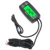 3 in 1 Digital Time Clock Voltmeter Thermometer IP67 Waterproof Motorcycle Meter for ATV
