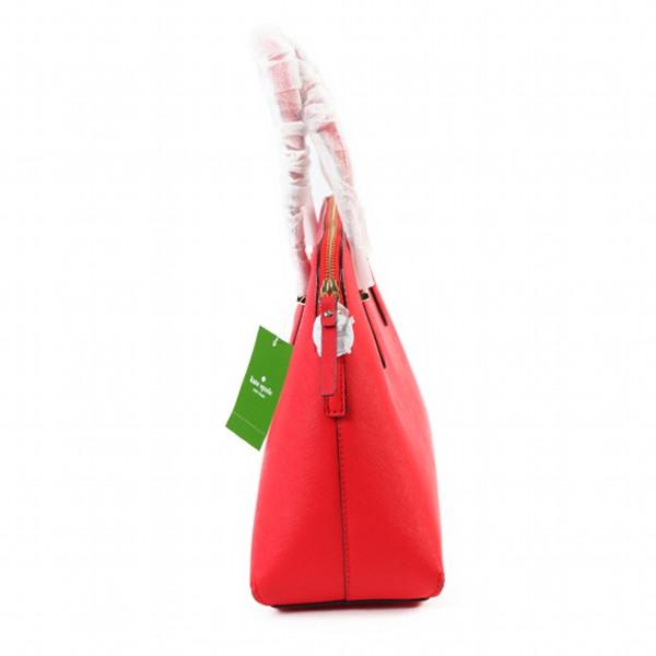 Kate Spade With Shoulder Strap 2WAY Handbag Red Women Used