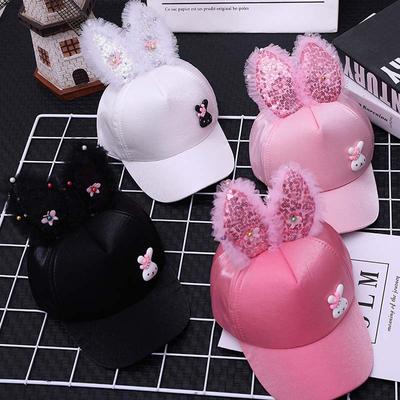 Cute Rabbit Ears Baby Hats Baby Boys Girls Kids Hat Baseball Cap Sun Hat Infant Baby Hats