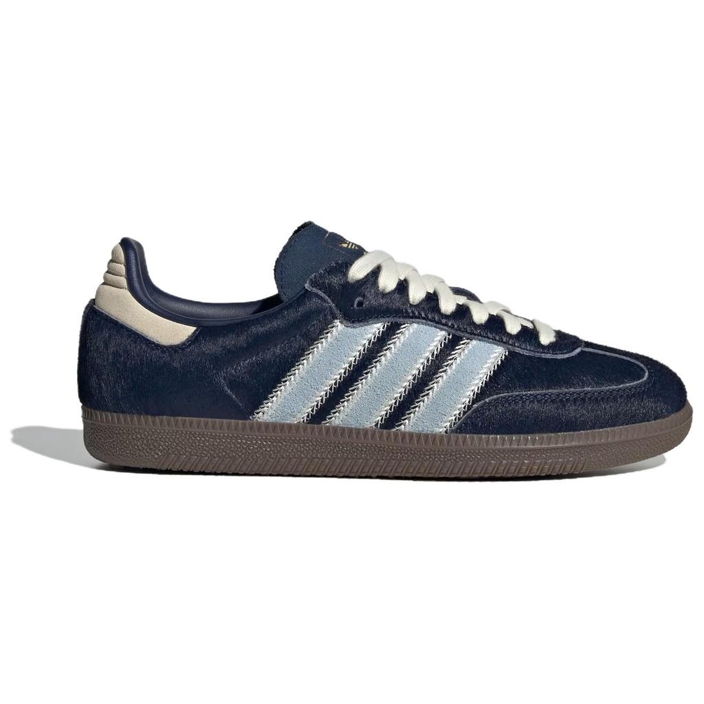 Adidas Samba OG Pony Hair Pack - Night Indigo Clear Sky Women Sneakers Blue Tactile-Blue JS3934