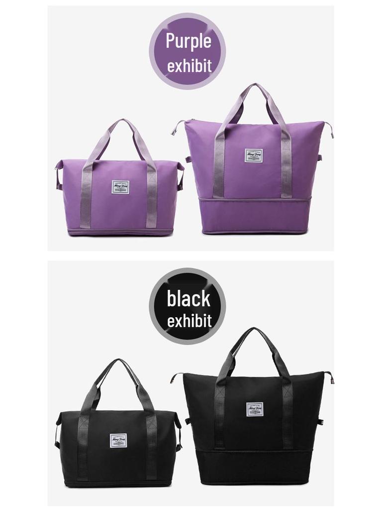 Waterproof Double-Layer Gym Bag with Wet/Dry Separation – Ideal for Travel and Sports