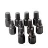10Pcs Screw Nut Extractor Rusted And Damaged Nut Disassembly Toolbox Sliding Nut Extraction Tool Set Household Portable Tool Kit