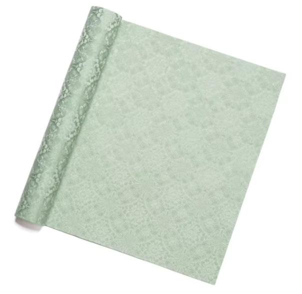 Zhi She Tang Dynasty Pattern Tea Mat Set - Double-Sided Retro Chinese Zen Table Runner & Tablecloth