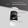 High CRI Frameless Anti-Glare COB Spotlight for Home & Hotel