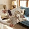 GGoodnight Anime PPunpun Pillow Case Ultra Soft Skin Friendly Fabric Cloud Like Comfort  Concealed Zipper