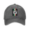 Cappellino Abarth C Cool in Denim Lavato Cappellini da Baseball Casual Cappello Regolabile Estivo Unisex Cappellini da Baseball