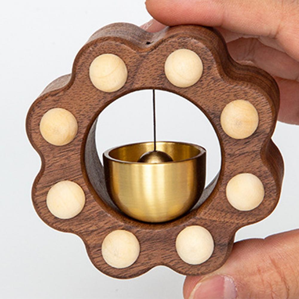 Entrance Alert Windbell Retro Style Magnetic Suction Punch Free Alert Doorbell Cat Paw Shape Shopkeepers Bell decoración hogar