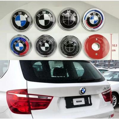 Emblema Original do Logo do Porta-malas Traseiro - Para Modelos BMW X3 X5 X6 E70 E71 F15 F16 (51147196559/51147364375/51147157696/51147340321)