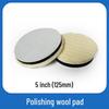 Self-Adhesive Japanese Wool Car Polishing Pad - Scratch Repair & Detailing Disc.
