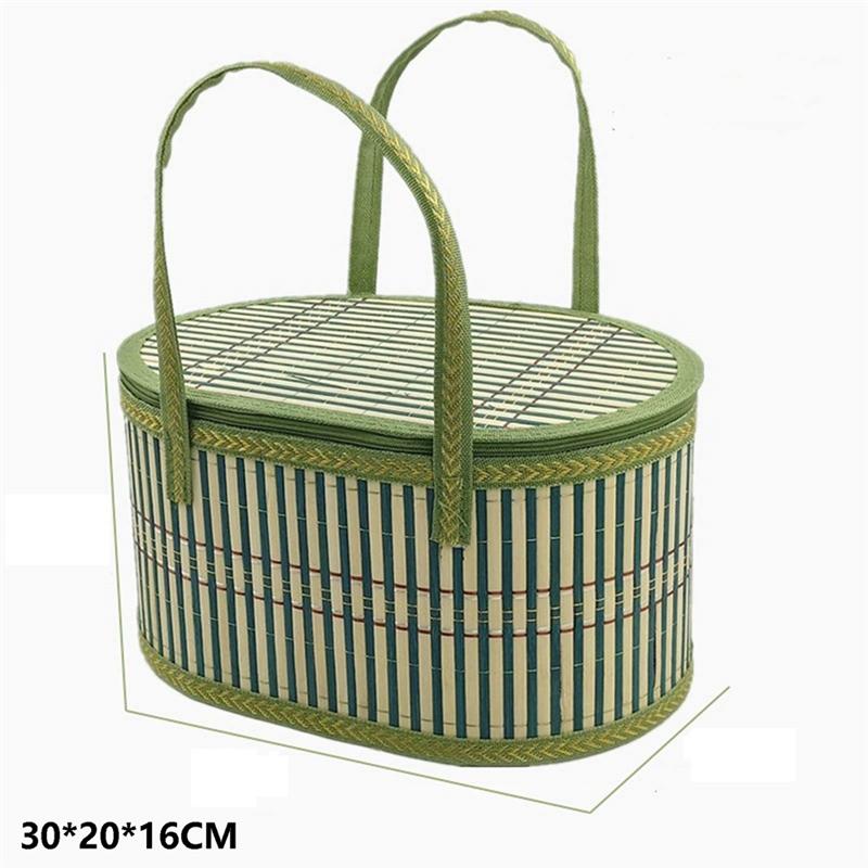 M-Modern-1 PCS Portable Sundries Snacks Basket Outdoor Camping Food Fruit Storage Container Home Decor Organizer Accessories Bas